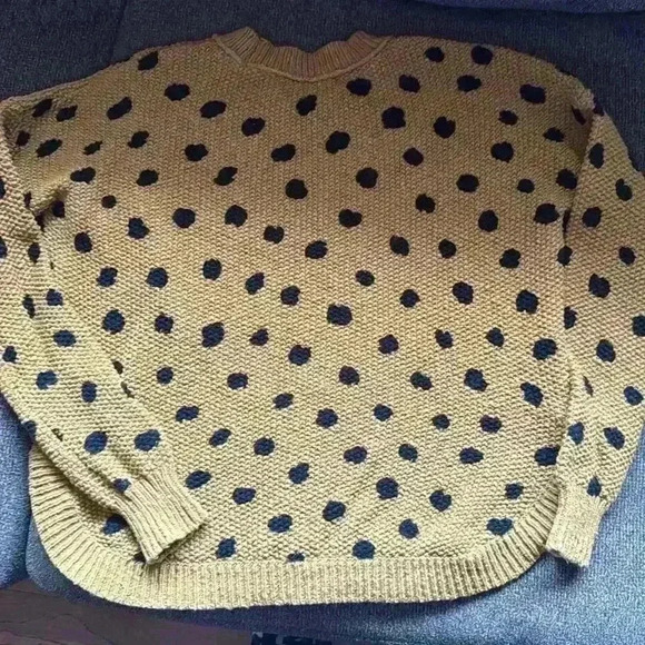 Madewell Painted Spots Pullover Sweater - Picture 5 of 5